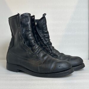U.S. Army Black Leather Combat Boots